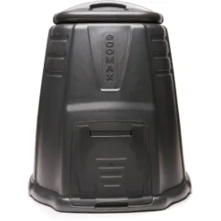 None Ecomax Black Compost Bin - 220L