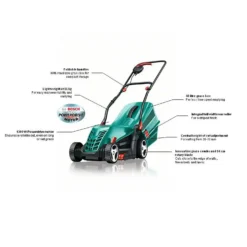 Bosch 1300W Rotak 34-13 Electric Lawn Mower - 34cm -Flymo Sales Store 12809318 6605027558834463