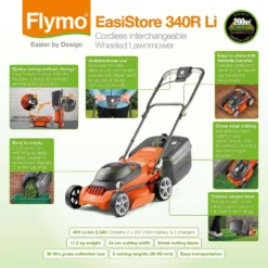 Flymo EasiStore 340 Li -Flymo Sales Store 12882303 9844853413897194