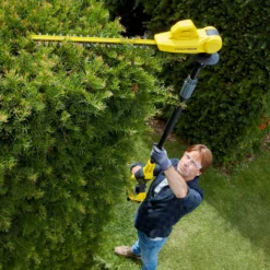 STANLEY FATMAX V20 18V Cordless Pole Hedge Trimmer 45cm (Sfmcph845M1-Gb) -Flymo Sales Store 12882305 7554843590275526