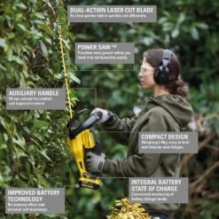 STANLEY FATMAX V20 18V Cordless Hedge Trimmer 55cm (Sfmcht855M1-Gb) 13 STANLEY FATMAX V20 18V Cordless Hedge Trimmer 55cm (Sfmcht855M1-Gb) -Flymo Sales Store 12882306 2675052745698945