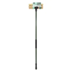 Charles Bentley Charnwood Dual Fill Wooden Broom - 300mm