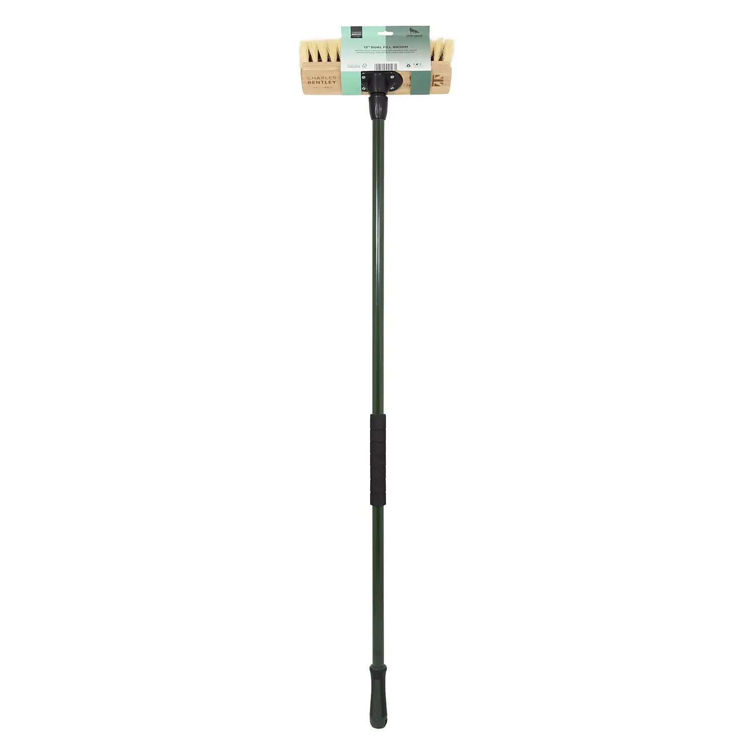 Charles Bentley Charnwood Dual Fill Wooden Broom - 300mm 3 Charles Bentley Charnwood Dual Fill Wooden Broom - 300mm