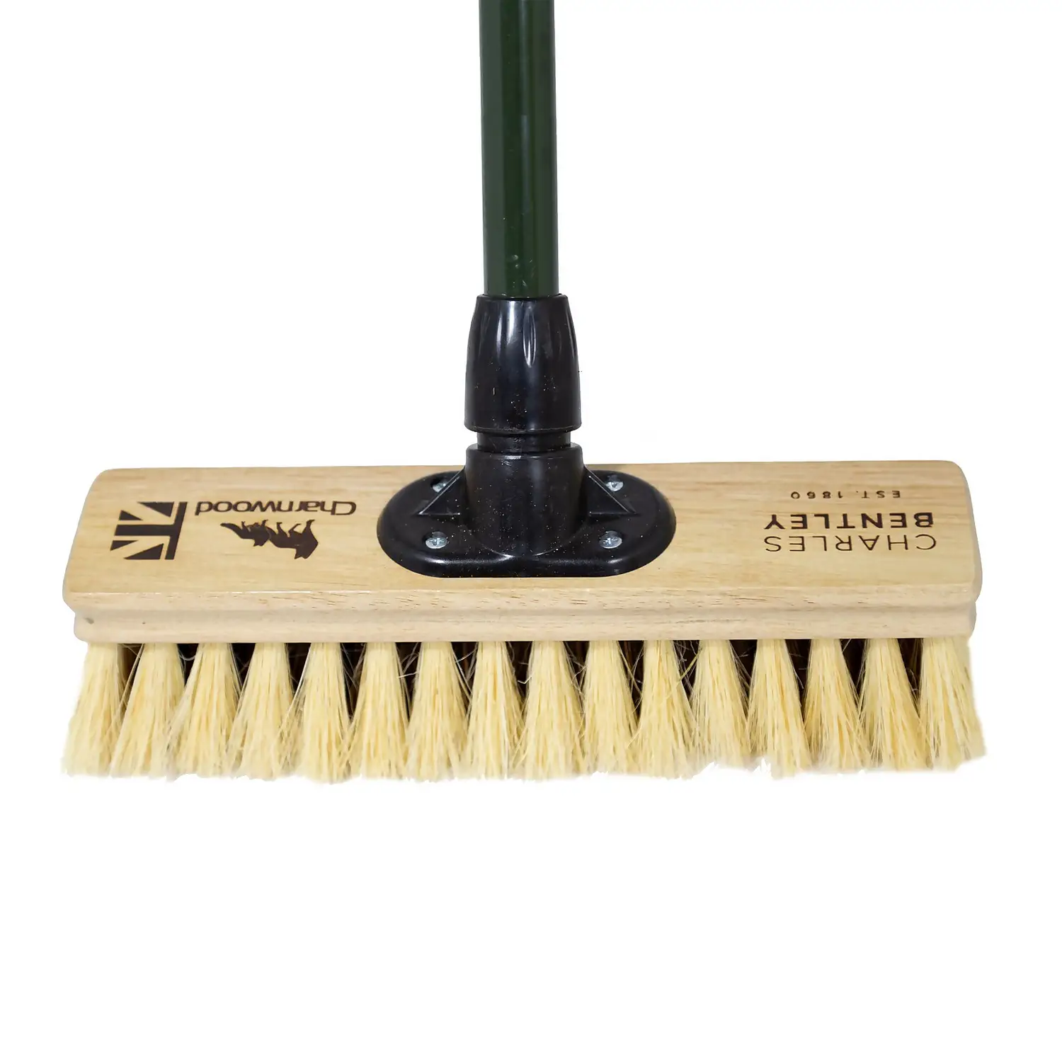 Charles Bentley Charnwood Dual Fill Wooden Broom - 300mm 4 Charles Bentley Charnwood Dual Fill Wooden Broom - 300mm - Image 2