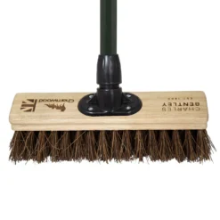Charles Bentley Charnwood Bassine Wooden Garden Broom - 300mm -Flymo Sales Store 12890894 1654915831672224