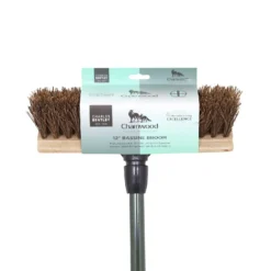 Charles Bentley Charnwood Bassine Wooden Garden Broom - 300mm -Flymo Sales Store 12890894 2054915831703787