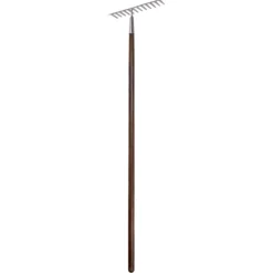 Country Living Stainless Steel Garden Rake 12T
