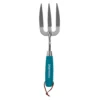 House Beautiful Stainless Steel Hand Fork With A Teal Painted Hardwood Handle -Flymo Sales Store 13188707 1034928022166434