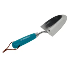 House Beautiful Stainless Steel Hand Trowel With A Teal Painted Hardwood Handle -Flymo Sales Store 13188708 3514928022790449