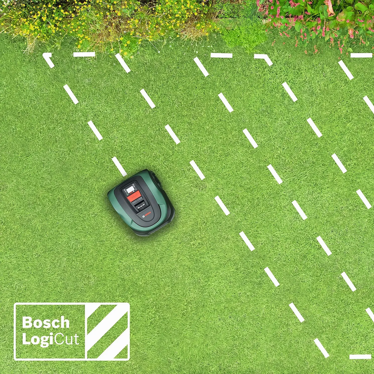 Bosch 18V Indego S 500 Robotic Lawn Mower - 19cm 9 Bosch 18V Indego S 500 Robotic Lawn Mower - 19cm - Image 7